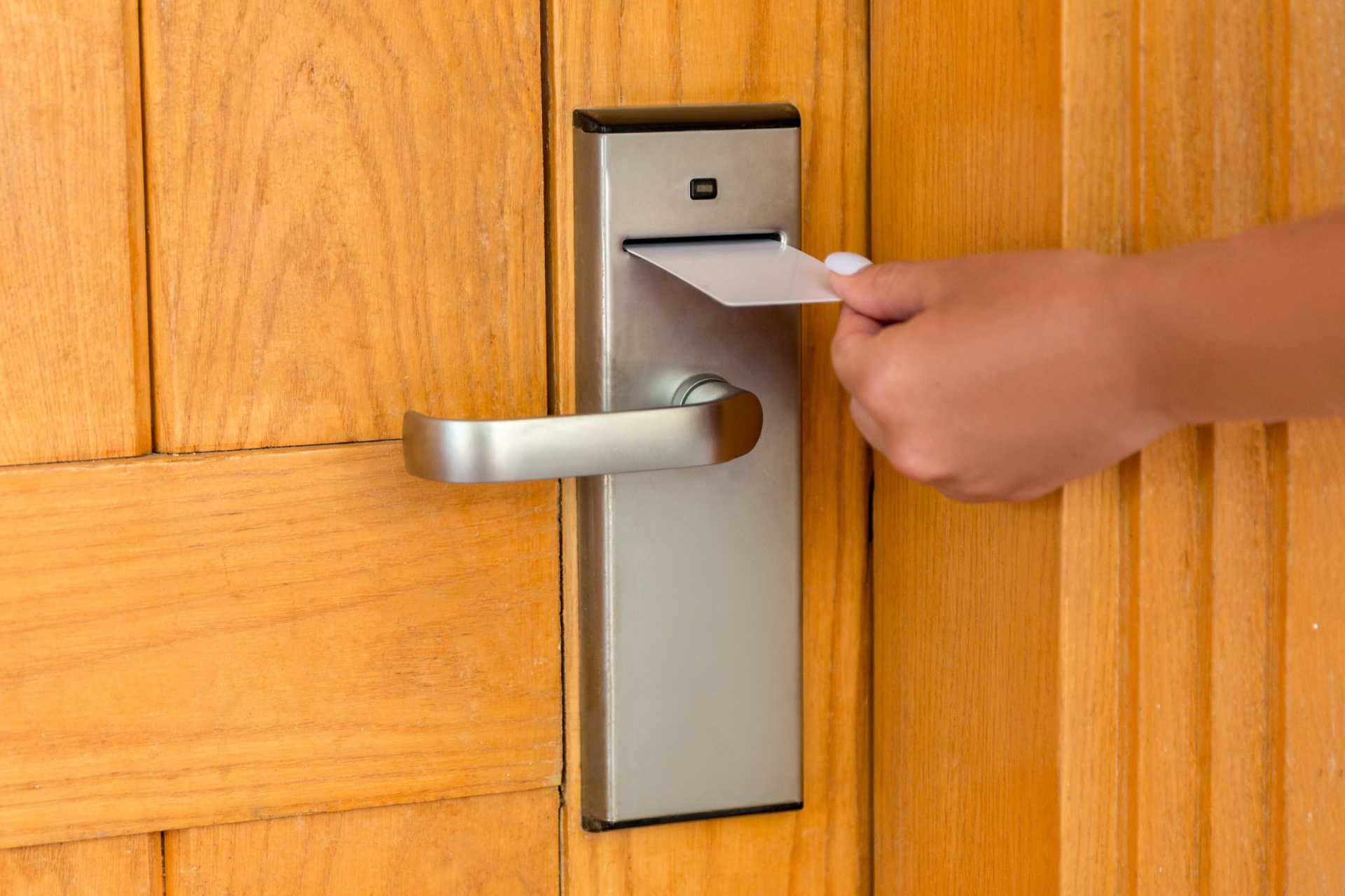 key card door lock